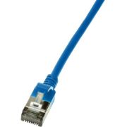 LogiLink CQ9056S netwerkkabel cat6 2m blauw