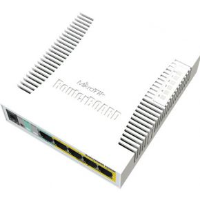 Mikrotik RB260GSP netwerk- Managed Gigabit Ethernet (10/100/1000) Wit Power over Ethernet (PoE netwerk switch