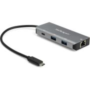 StarTech.com HB31C2A1CGB interface hub USB 3.1 (3.1 Gen 2) Type-C 10000 Mbit/s Zwart, Grijs