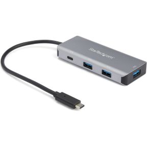 Startech StarTech.com HB31C3A1CB interface hub USB 3.1 (3.1 Gen 2) Type-C 10000 Mbit/s Zwart, Grijs