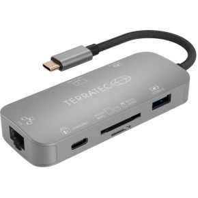 Terratec Connect C8 USB 2.0 Type-C Grijs