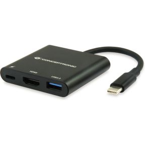 Conceptronic DONN01B USB 3.0 (3.1 Gen 1) Type-C 5000 Mbit/s Zwart