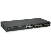 LevelOne GEP-2652 Managed L2 Gigabit Ethernet (10/100/1000) Grijs Power over Ethernet (PoE) netwerk switch