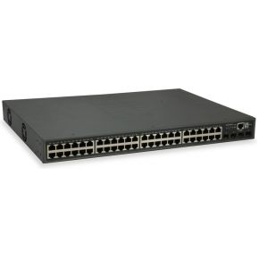 LevelOne GTP-5271 Managed L3 Gigabit Ethernet (10/100/1000) Grijs Power over Ethernet (PoE) netwerk switch