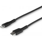 StarTech-com-RUSBCLTMM1MB-mobiele-telefoonkabel-Zwart-USB-C-Lightning-1-m