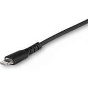 StarTech-com-RUSBCLTMM1MB-mobiele-telefoonkabel-Zwart-USB-C-Lightning-1-m