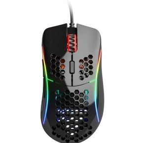 Glorious Model D Glossy Zwarte muis