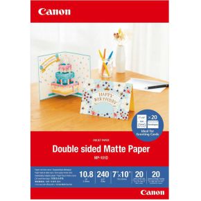 Canon MP-101 D 7x10 . 20 vel double sided mat paper. 240 g