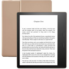 Megekko Amazon Kindle Oasis e-book reader Touchscreen 32 GB Wi-Fi Goud aanbieding