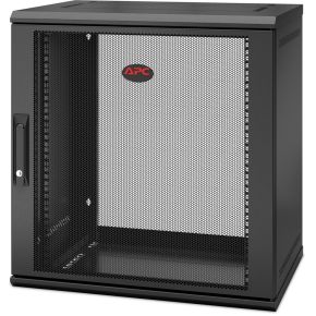 APC NetShelter WX 12U Single Hinged Wall-mount Enclosure 400mm Deep Wandrek Zwart