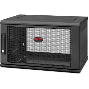 APC NetShelter WX AR106SH4, 6U/HE, 19inch Wandpatchkast, Geschikt voor muurbevestiging, Gemonteerd,