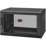 APC NetShelter WX AR106SH4, 6U/HE, 19inch Wandpatchkast, Geschikt voor muurbevestiging, Gemonteerd,