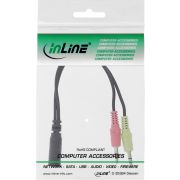 InLine-0-15m-3-5mm-2x3-5mm-audio-kabel-0-15-m-Zwart
