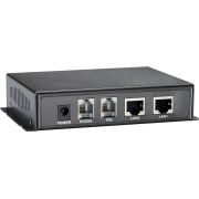 LevelOne-VDS-1201-netwerk-media-converter-100-Mbit-s-Zwart
