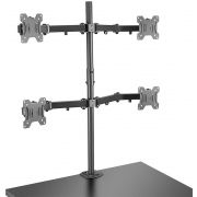 Lindy 40659 flat panel bureau steun 71,1 cm (28") Schroeven Zwart