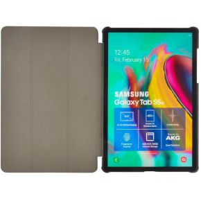Folio-Case voor Samsung Galaxy Tab S5E 10.5 2019 | Grijs - Zwart