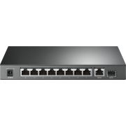 TP-LINK-TL-SG1210P-netwerk-Gigabit-Ethernet-10-100-1000-Grijs-Power-over-Ethernet-PoE-netwerk-switch