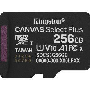 Kingston MicroSD Canvas Select Plus Gen3 256GB