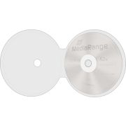 MediaRange BOX86 CD-doosje 1 schijven Transparant
