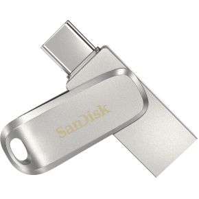 Megekko Sandisk Ultra Dual Drive Luxe USB flash drive 256 GB USB Type-A / USB Type-C 3.2 Gen 1 (3.1 Gen 1) R aanbieding