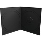 MediaRange BOX10 CD-doosje Dvd-hoes 1 schijven Zwart