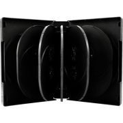 MediaRange BOX18 CD-doosje Dvd-hoes 12 schijven Zwart