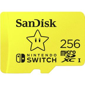 SanDisk Nintendo Switch 256GB MicroSDXC Geheugenkaart