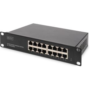 Digitus 16-Port Gigabit Ethernet 10" unmanaged netwerk switch