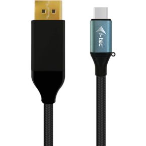 I-tec C31CBLDP60HZ2M DisplayPort kabel 2 m USB-C Zwart