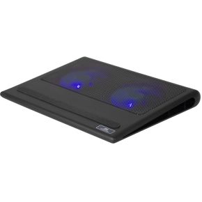 Rivacase 5557 notebook cooling pad 43,9 cm (17.3 ) 1100 RPM Zwart