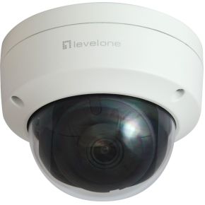 LevelOne FCS-3403 bewakingscamera Dome IP-beveiligingscamera Binnen & buiten 2680 x 1520 Pixels Plafond