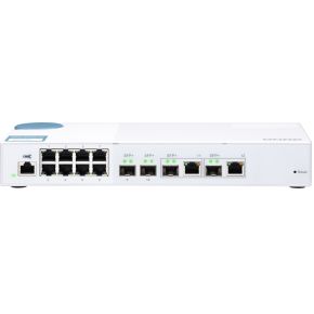 QNAP QSW-M408-2C netwerk- Managed L2 10G Ethernet (100/1000/10000) Wit netwerk switch