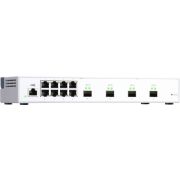 QNAP-QSW-M408S-netwerk-Managed-L2-Gigabit-Ethernet-10-100-1000-Wit-netwerk-switch