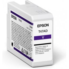Epson T47AD - 50 ml - violet - origineel - inktcartridge - voor SureColor SC-P900