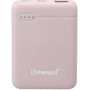 Megekko Intenso Powerbank XS5000 rosé 5000 mAh inkl. USB-A to Type-C aanbieding