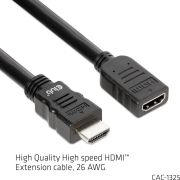 CLUB3D CAC-1325 HDMI kabel 5 m HDMI Type A (Standaard) Zwart