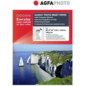 AgfaPhoto Everyday Photo Inkjet Paper Glossy 180g 10x15 20 vel
