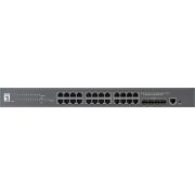 LevelOne-GTP-2871-Managed-L3-Gigabit-Ethernet-10-100-1000-Grijs-Power-over-Ethernet-PoE-netwerk-switch