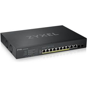 Zyxel XS1930-12HP-ZZ0101F netwerk- Managed L3 10G Ethernet (100/1000/10000) Zwart Power over E netwerk switch
