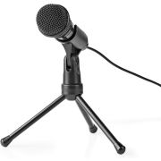 Nedis-Bedrade-Microfoon-Aan-Uitknop-Met-Standaard-3-5-mm