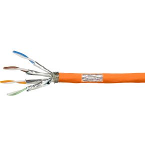 LogiLink CPV0061 netwerkkabel 200 m Cat7 S/FTP (S-STP) Oranje