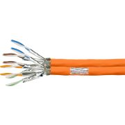 LogiLink CPV0063 netwerkkabel 100 m Cat7 S/FTP (S-STP) Oranje