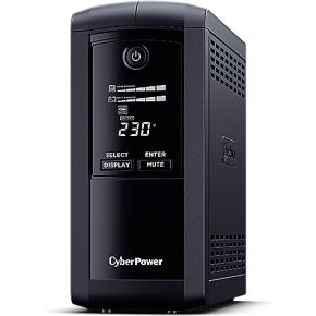 CyberPower VP700EILCD UPS Line-Interactive 700 VA 390 W 6 AC-uitgang(en)
