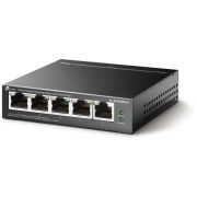 TP-LINK-TL-SG1005LP-netwerk-Unmanaged-Gigabit-Ethernet-10-100-1000-Zwart-Power-over-Etherne-netwerk-switch