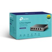 TP-LINK-TL-SG1005LP-netwerk-Unmanaged-Gigabit-Ethernet-10-100-1000-Zwart-Power-over-Etherne-netwerk-switch