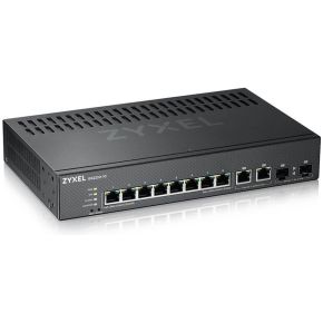 Zyxel GS2220-10-EU0101F netwerk- Managed L2 Gigabit Ethernet (10/100/1000) Zwart netwerk switch