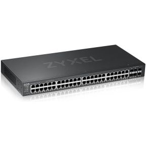 Zyxel GS2220-50-EU0101F netwerk- Managed L2 Gigabit Ethernet (10/100/1000) Zwart netwerk switch