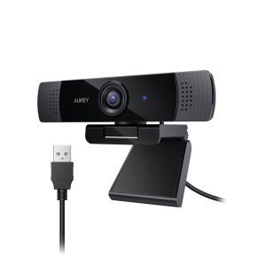 Megekko Aukey PC-LM1E webcam 1080p zwart aanbieding