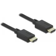 DeLOCK 85386 HDMI kabel 0,5 m HDMI Type A (Standaard) Zwart