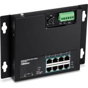 Trendnet TI-PG102F netwerk- Gigabit Ethernet (10/100/1000) Zwart Power over Ethernet (PoE) netwerk switch
